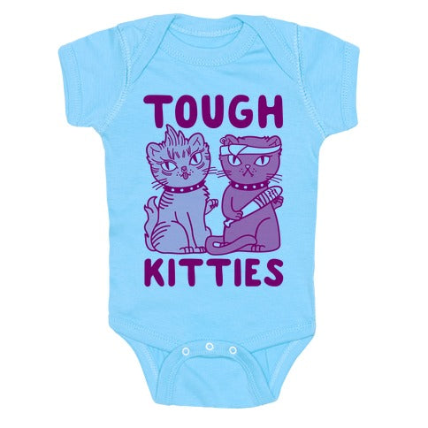 Tough Kitties Baby One Piece